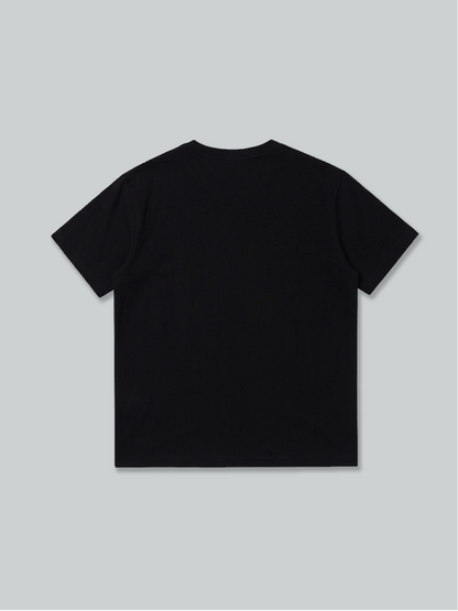 Star T-shirt（Short length Black）