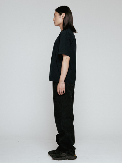 Star T-shirt（Short length Navy）