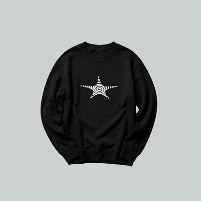 White star sweatshirt