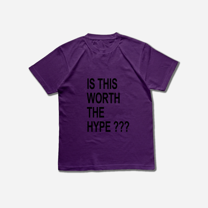 typographic tshirt