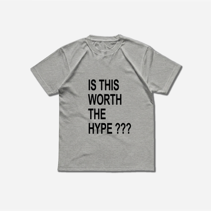 typographic tshirt