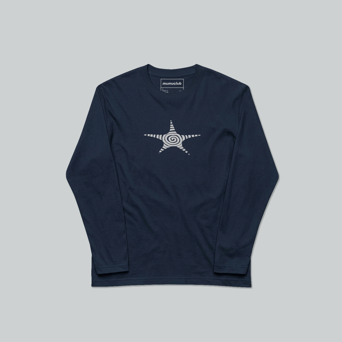 WHITE STAR T-shirt (LS)