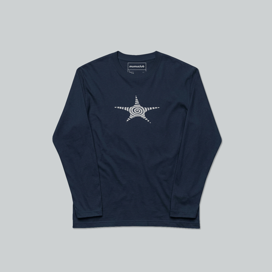 WHITE STAR T-shirt (LS)